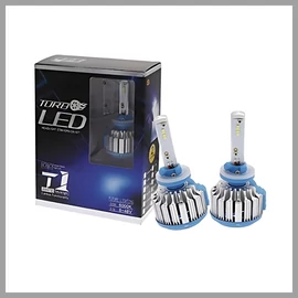 Turbo LED T1 Headlight Conversion Kit – 6000K CD1-T1-H7