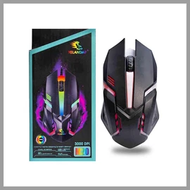 Yelander M20 gamer egér – 3000 DPI, RGB világítással M-20