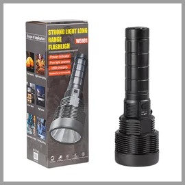 Hosszú Hatótávú Erős LED Zseblámpa W5101