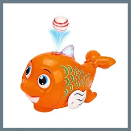 Zenélő halacska játék gyerekeknek, hanghatásokkal CF1