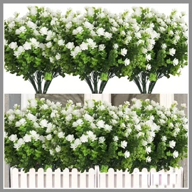 12 köteg fehér kamélia művirág WH1080066