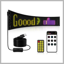 LED Matrix Panel – színes kijelző, távirányítóval – KE25-199