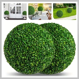 2 db műnövény buxus gömb, 23 cm átmérővel NJ2048041