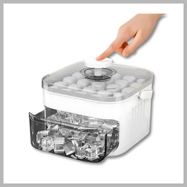 Hordozható jégkocka készítő – 50 jégkockás - fehér TX2397291-4