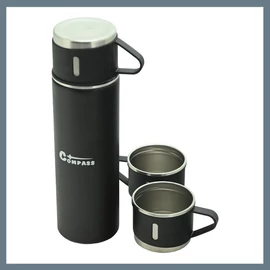 TRIP termoszpalack 500 ml – 3 db pohárral 06280