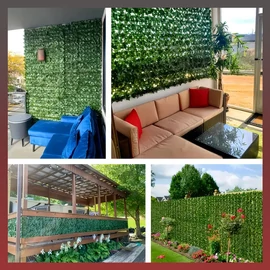 3db Mű borostyán zöld paraván QN2710106