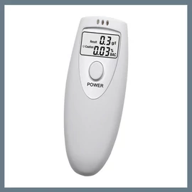 Digitális alkoholszonda – Ezüst, csuklópánttal 01900