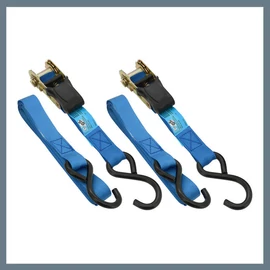 Racsnis rögzítőheveder szett – 2 × 4,5 m / 125 daN 02239