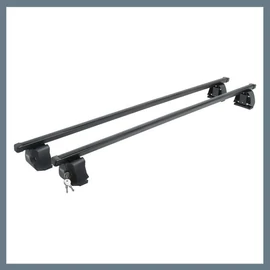 Tetőcsomagtartó keresztlécek – zárható, fekete 02333