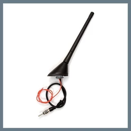 Elektronikus tetőantenna – gumi kivitel, 12V 03151