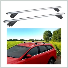 ALU-INTEGRAL zárható tetőcsomagtartó keresztrúd szett – 135 cm, alumínium, TÜV minősítéssel 02316