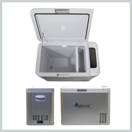 Kompresszoros autós hűtő – SILVER FROST 35L, 12/24V és 230V, -20 °C 07082