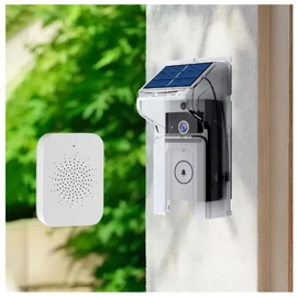 Napelemes okos videókapucsengő – éjjellátóval és AI emberfelismeréssel CH3214373