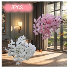 Mű cseresznyevirág ágrendezés – 8 darabos szett KQ1462270