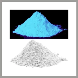 Világító Pigmentpor – Kék Fényű Foszforeszkáló Por Dekorációhoz és Kreatív Projektekhez PGNEONWHITE100 