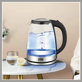WINNING STAR  Elektromos Üveg Vízforraló ST-6017