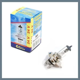 H4 24V 75/70W P43t halogén autóizzó – UV szűrővel 08465
