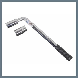 Teleszkópos kerékanyakulcs, 17-19/21-23 mm – TÜV, GS minősítéssel 09412