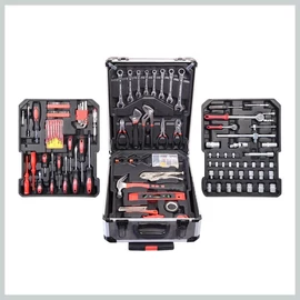 KRAFT SUITE 186 részes szerszámkészlet alumínium kofferben 09457