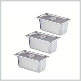 Rozsdamentes acél  edény szett – 3 darabos JR1717259-3