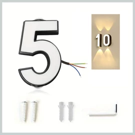 Vízálló világító házszám "5" QE2814065-5