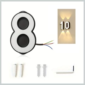 Vízálló világító házszám "8" QE2814065-8