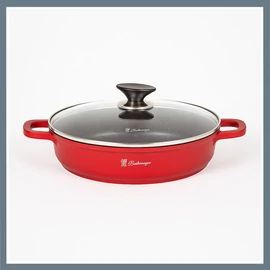 Bachmayer Sekély  Lábas, piros – 28 cm, 3,8 liter BM-7776-28