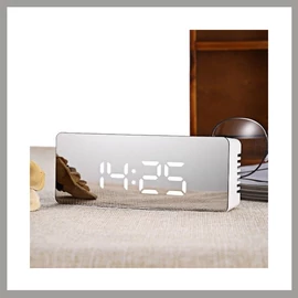 LED Tükrös Ébresztőóra – Modern dizájn, nagyméretű kijelző DS-362IX-MAX