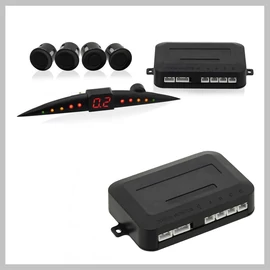 Tolatóradar rendszer – 4 érzékelővel, LED kijelzővel 33602
