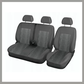 1+2 Ülésvédő Huzat Szett – VAN típushoz, CARBON mintás 31696