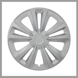 MIG (Tera) 16 colos Dísztárcsa – Fekete/Ezüst (1 darab) 32500