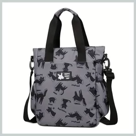 "Happy Every Day" válltáska és hátizsák egyben cicás RQ195736-fm