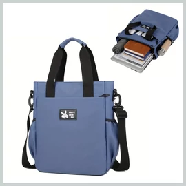 "Happy Every Day" válltáska és hátizsák egyben kék RQ195736-k