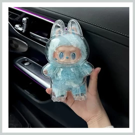 Átlátszó akril tok Labubu figurához XK4614205