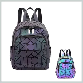 Holografikus hátizsák geometrikus mintával YH1894448-B