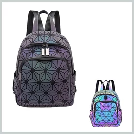 Holografikus hátizsák geometrikus mintával YH1894448-C