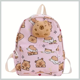 Macis gyerek hátizsák plüss maci díszítéssel rózsaszín YJ902173-2