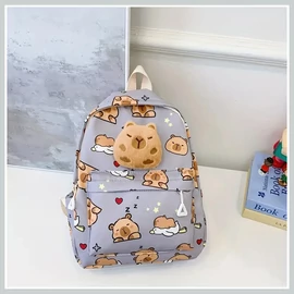 Macis gyerek hátizsák plüss maci díszítéssel szürke YJ902173-3