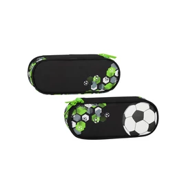 Focis tolltartó – fekete-zöld dizájnnal, hengeres forma 550905