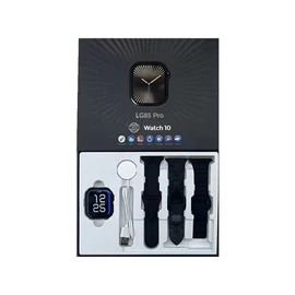 LG85 PRO Okosóra, fekete - 3 szilikon szíjjal holm0779