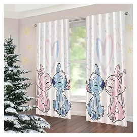 Disney Stitch és Angel függönyszett – 2 db 150 X 60 XA3529048