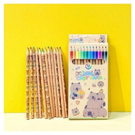 Kapibara Színes Ceruzakészlet – 12 db, 0.5 mm-es heggyel JP3468506