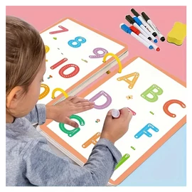 48 Oldalas Rajzgyakorló Könyv  – Ábécé, Számok, Másolás, Színezés GC3435125