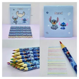 24 részes Disney Stitch Színes Ceruzakészlet WL3141259