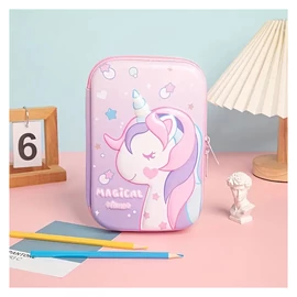 3D Egyszarvús Ceruzatartó – Vízálló, Többszintes Tolltartó JF82814