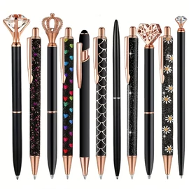 5 db díszes Golyóstoll Készlet – Zöld MK1614485-F