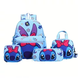 Disney Stitch 4 részes hátizsák szett – Kék QK2644948-K