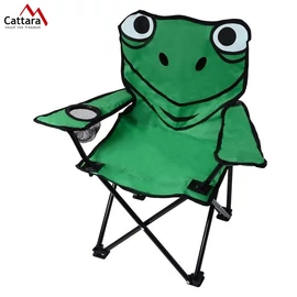 CATTARA Gyerek Kempingszék – „Frog” , Összecsukható – 13446