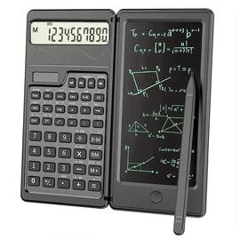 Tudományos számológép 10 számjegyes LCD  – kihajtható digitális tábla TR15223