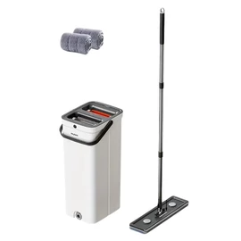 Prémium lapos felmosó szett vödörrel – 33 cm-es fej, 2 db mop HB2395667